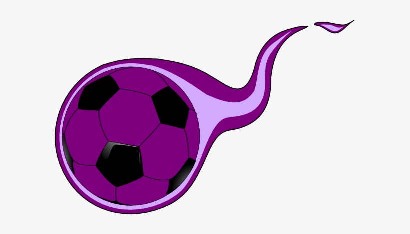 Purple Soccer Ball Png, transparent png download
