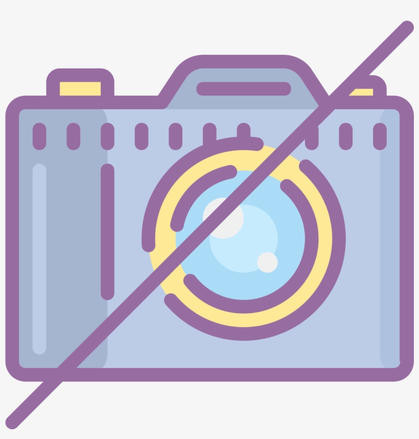 Zakaz Używania Aparatu Icon - Camera Icon Png Pink, transparent png download