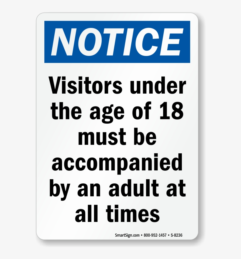 Zoom, Price, Buy - Mydoorsign Notice: Employees Only, All Visitors Must, transparent png download