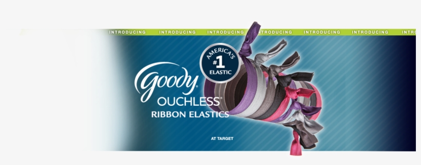 New Ribbon Elastics Are Both Comfortable And Fashionable, - Goody Spin Pin, transparent png download
