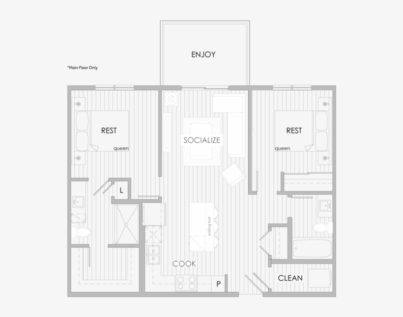 #111 - Archer Iv - Floor Plan, transparent png download