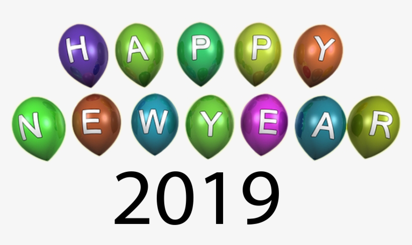 Happy New Year Png Image - Graphic Design, transparent png download