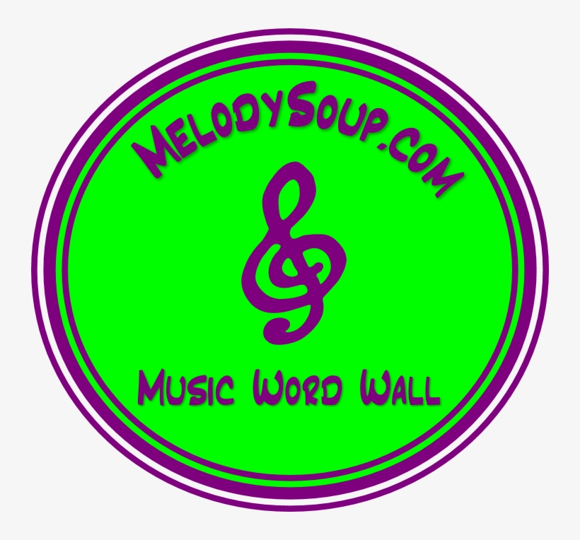 2015 Word Wall Set 3 Music Notation And Symbols - Feliz Dia De La Musica, transparent png download