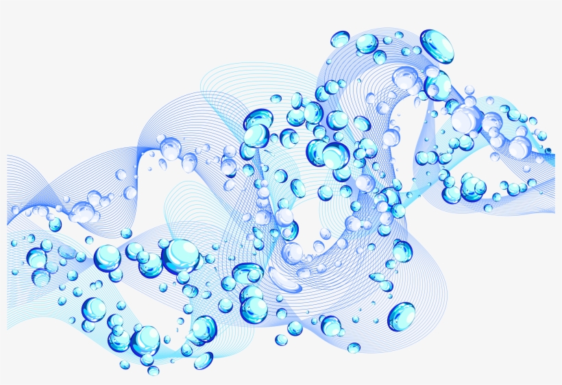 Drop Droplets Transprent - 波浪 线, transparent png download
