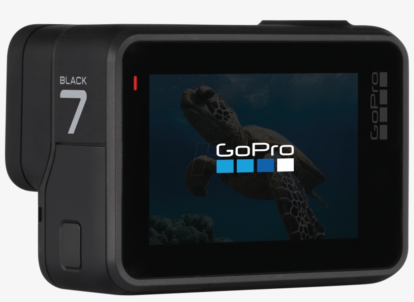 Action Cam, Gopro Hero7 Black Gopro Chdhx 701 Rw - Gopro Hero 7 Black Png, transparent png download