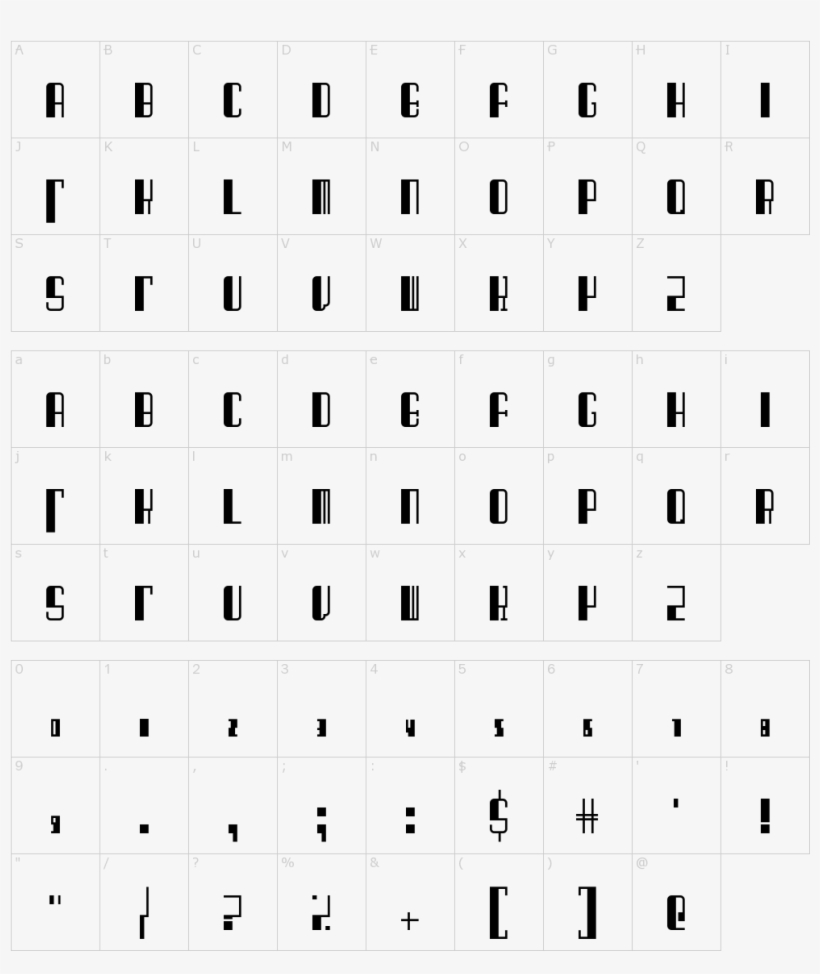 Font Characters - Number, transparent png download