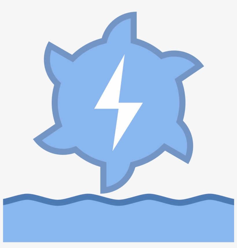 Hydroelectric Energy Icon, transparent png download