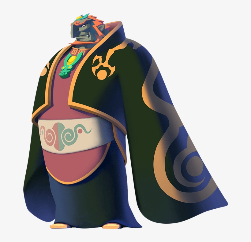 Ganondorf - Zelda Ganondorf Wind Waker, transparent png download