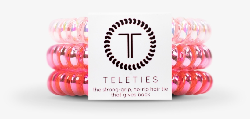 Teleties Small 3-pack Hair Tie, transparent png download