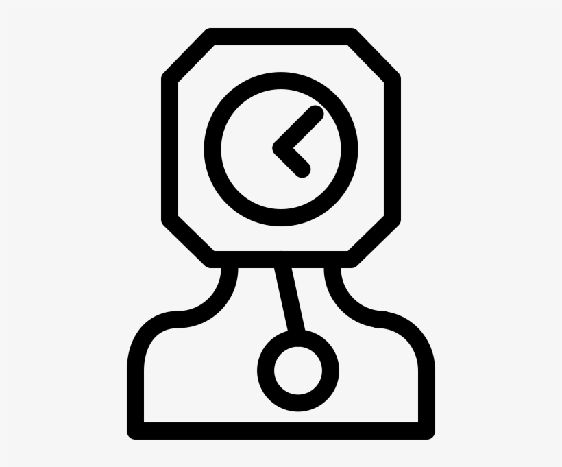 Old Clock Icon, transparent png download