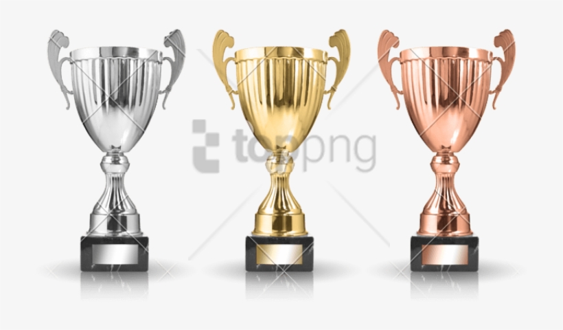 Free Png Gold Silver Bronze Trophy Png Png Image With Gold And Silver Trophy Transparent Png 850x518 Free Download On Nicepng