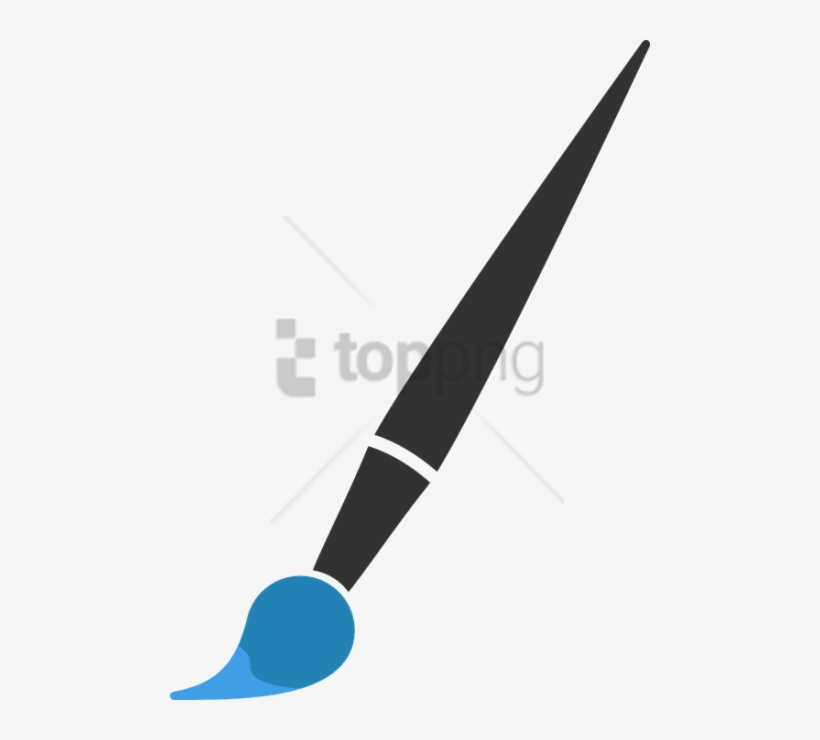Free Png Paint Brush Clip Art Png Png Image With Transparent - Paintbrush Minimalist Vector, transparent png download