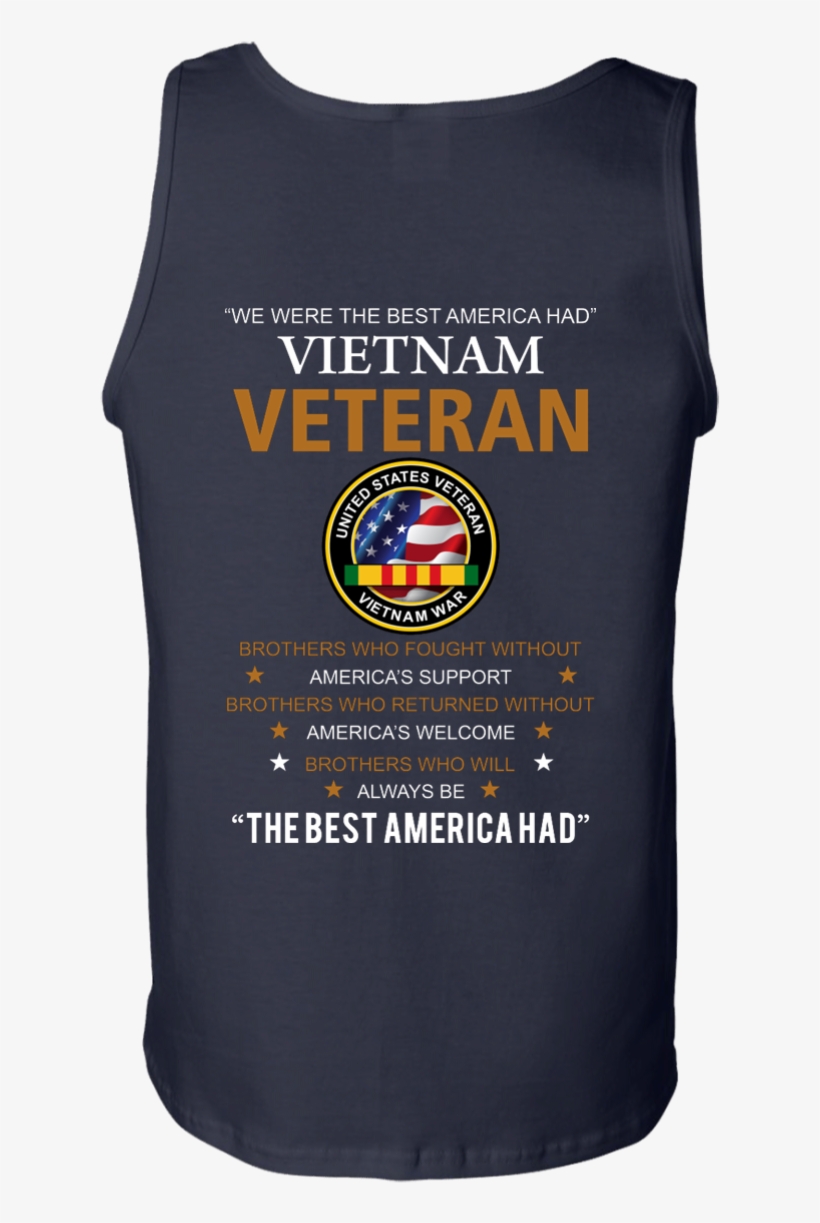 United States Veteran Vietnam War Shirts We Were Best - Active Tank, transparent png download