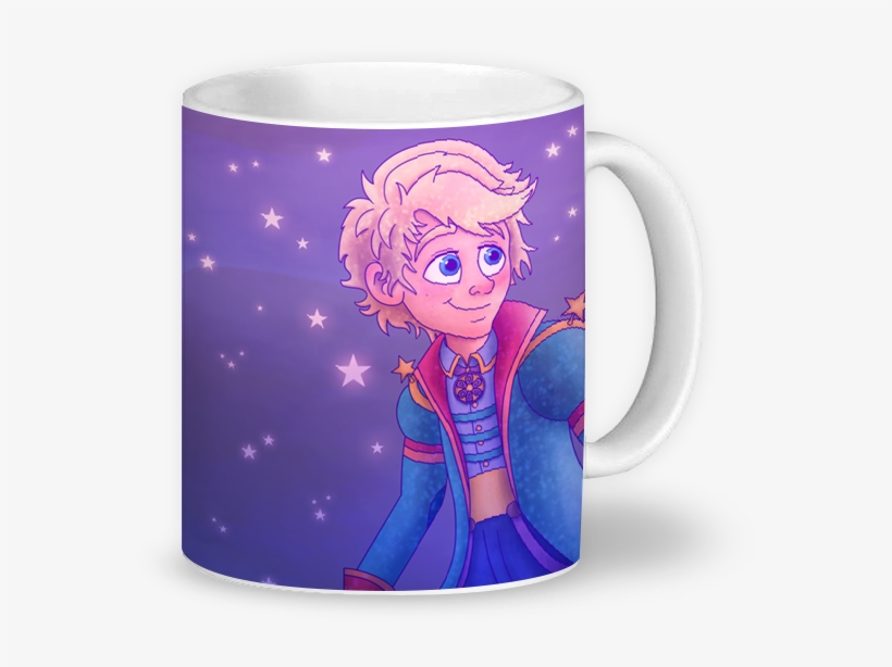 Caneca Pequeno Príncipe De Johnny Bijosna - Coffee Cup, transparent png download