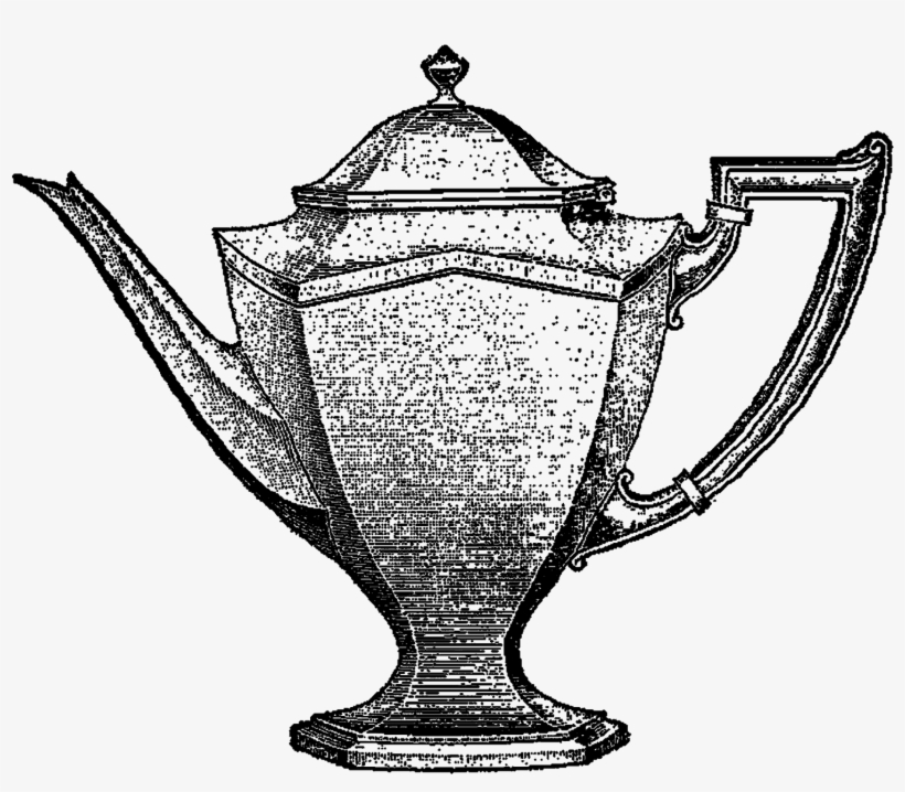 Coffee Clipart Vintage - Sketch, transparent png download