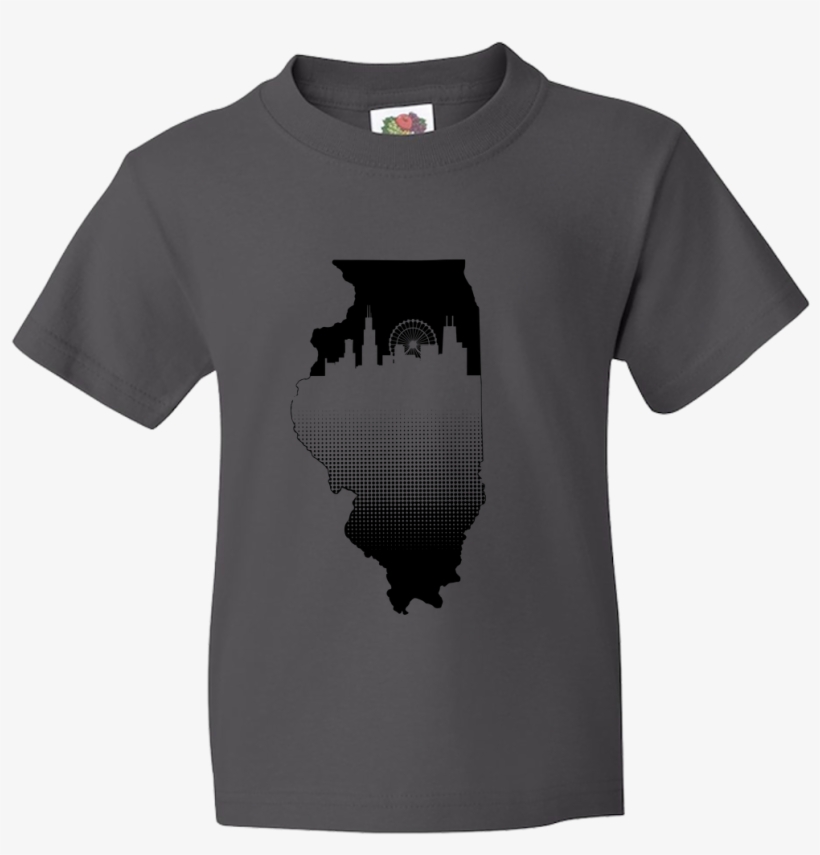 Load Image Into Gallery Viewer, Chicago Skyline Youth - Dare Shirt, transparent png download