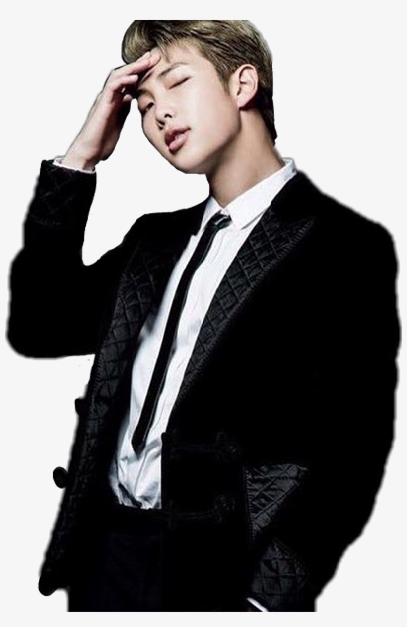 #rapmonster #rapmonsterbts #rapmon #namjoon #bts #army - Namjoon In A Suit, transparent png download