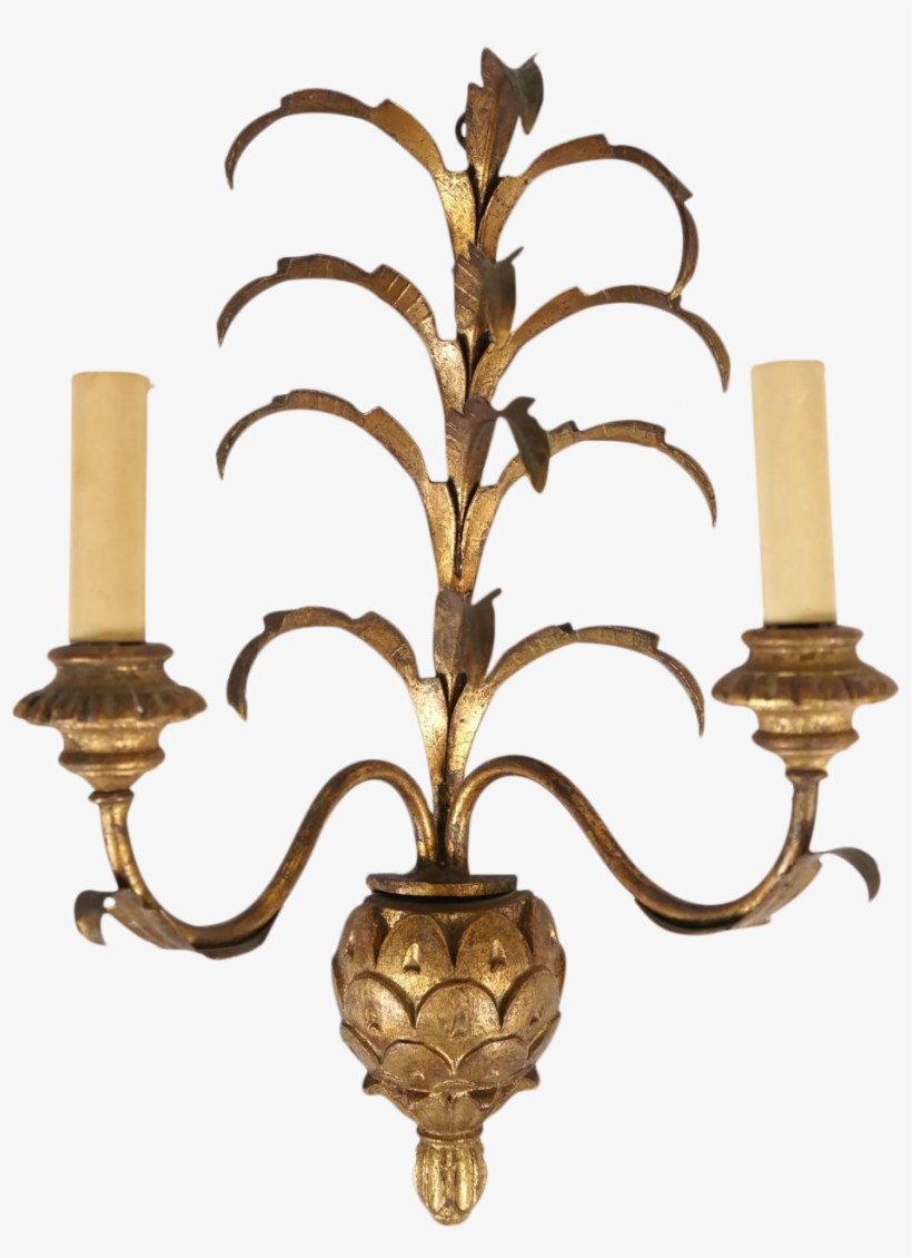 Pictures Gallery Of Adorable Pineapple Wall Sconce - Chandelier, transparent png download