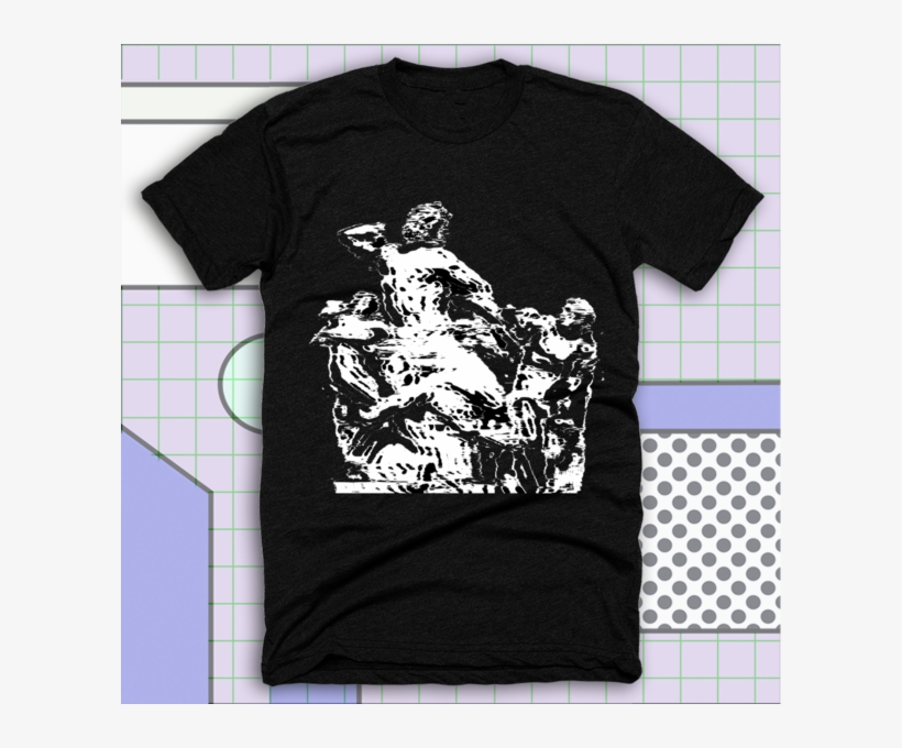 Laocoon Background Grande - Active Shirt, transparent png download