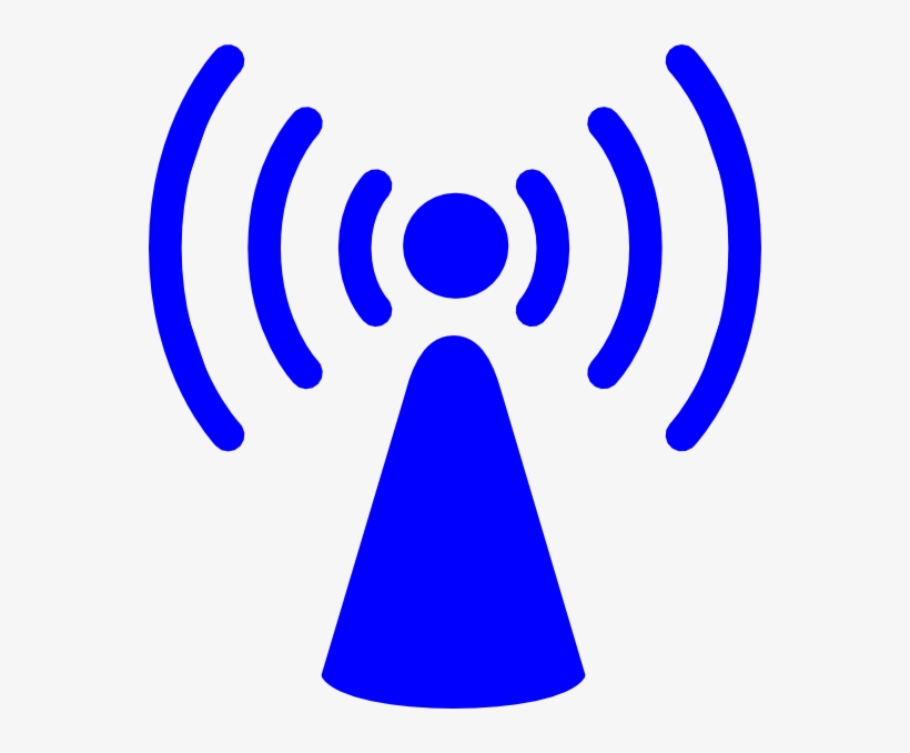 Tower Dblue Svg Clip Arts 552 X 598 Px - Access Point Icon, transparent png download