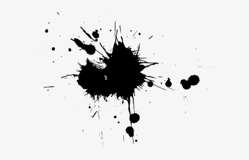 Black And White Splashes, transparent png download