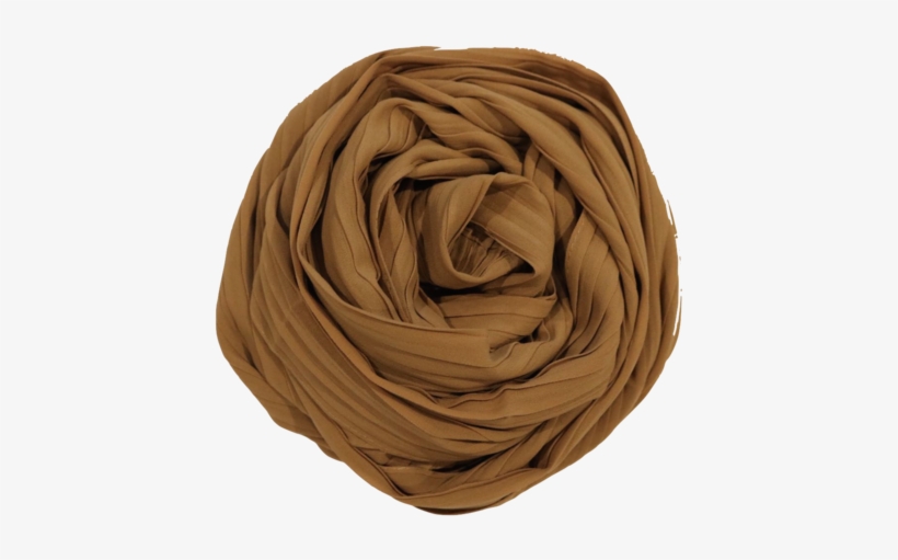 Pleated Chiffon Hijab - Thread, transparent png download