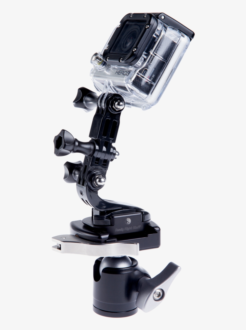 Adapter Plate For Gopro® Buckle System - Really Right Stuff Ballhead Gopro, transparent png download