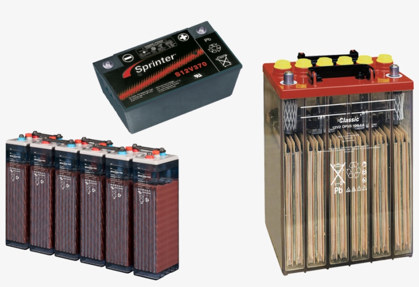 Batteries - Batterie Pour Panneau Solaire, transparent png download