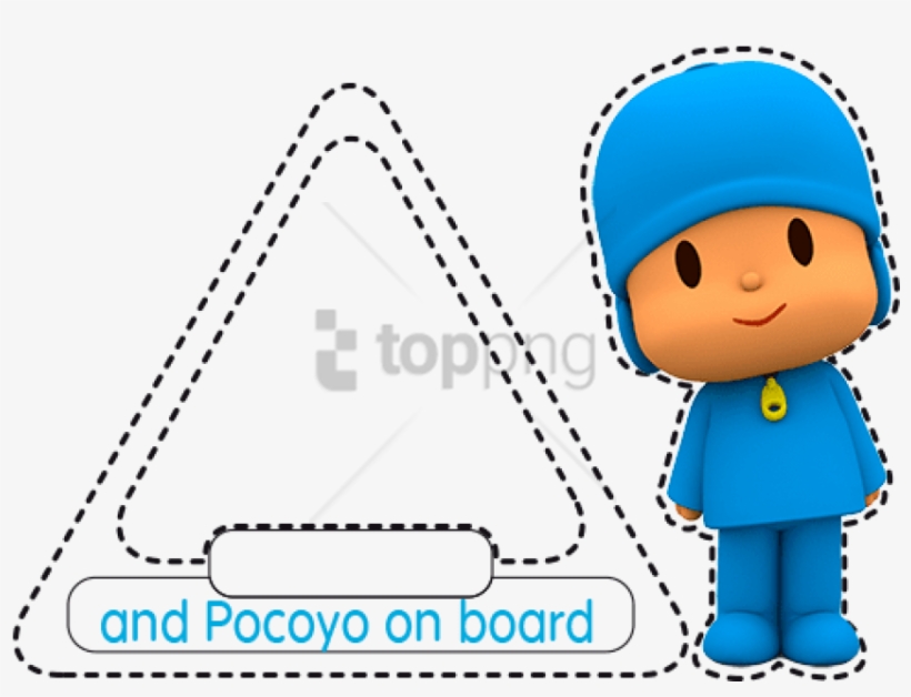 Free Png Pocoyo Art Crafts Png Image With Transparent - Pocoyo Craft, transparent png download