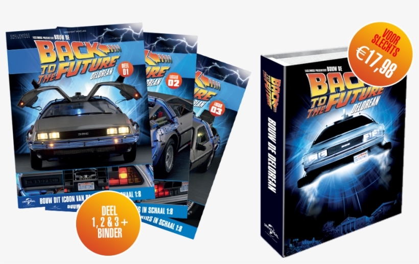 *je Ontvangt De Eerste Uitgave Alleen Gratis Als Je - Delorean Bouwpakket, transparent png download