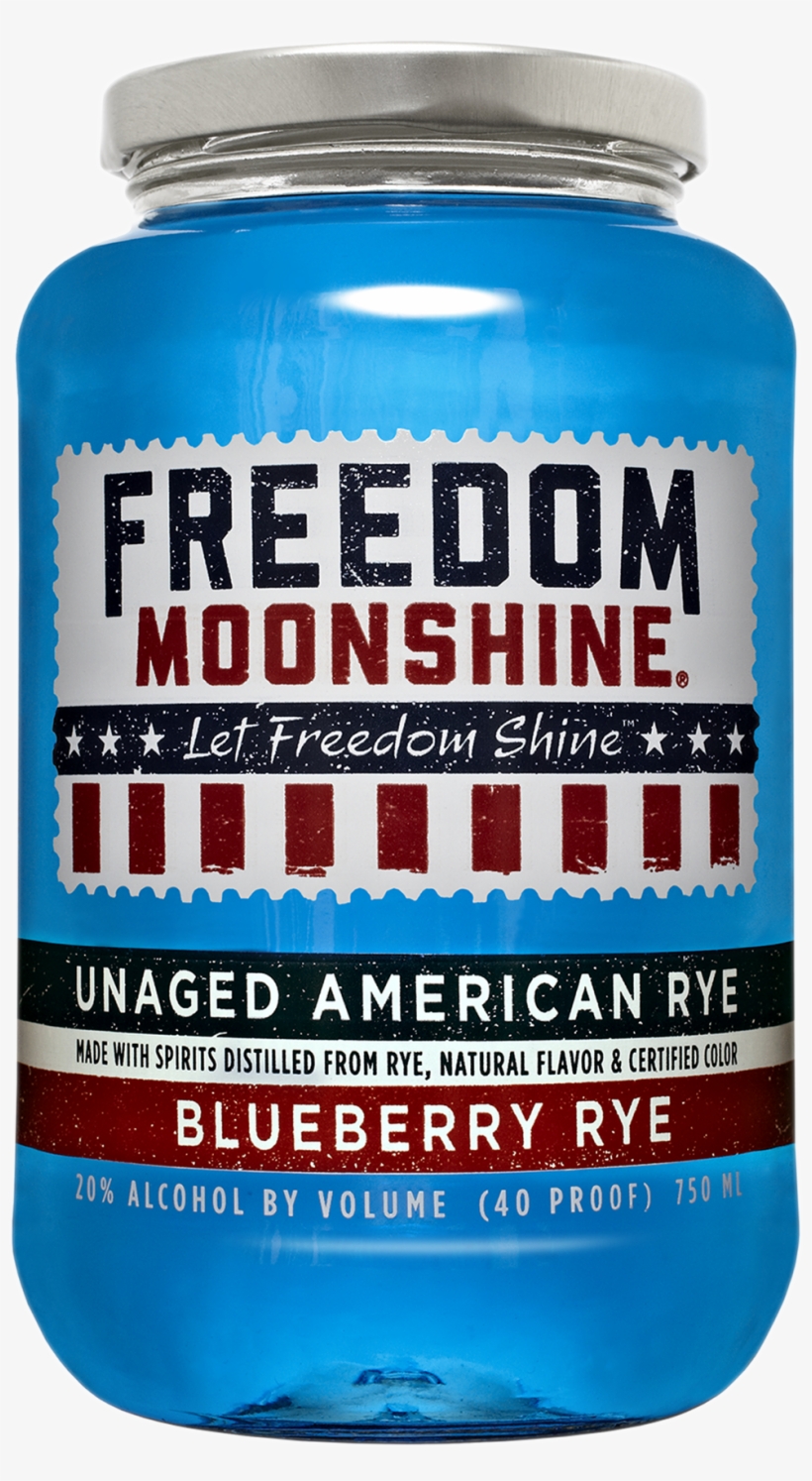 Details About Freedom Moonshine Whisky Bottle - Energy Drink, transparent png download