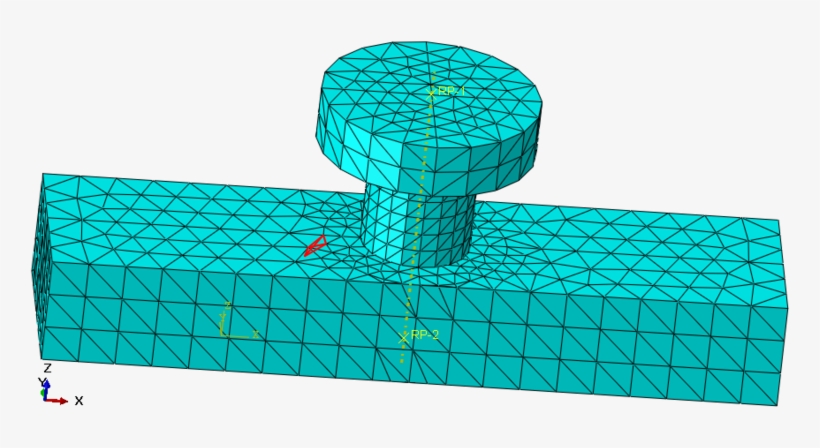 How To Give Adaptive Meshing For Friction Welding Process - Illustration, transparent png download