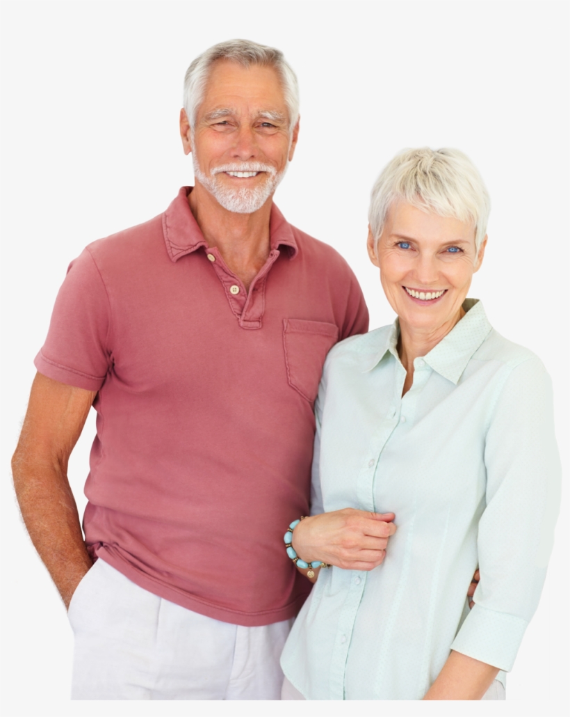 Senior Couple Png, transparent png download
