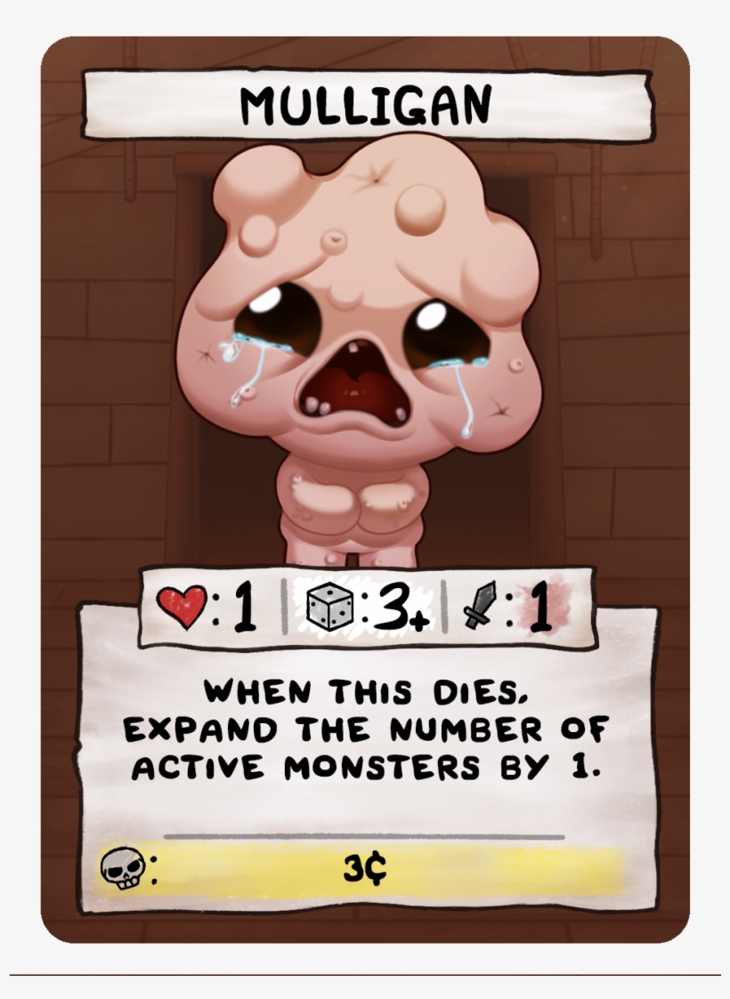 Edmund Mcmillenverified Account - Binding Of Isaac Four Souls, transparent png download