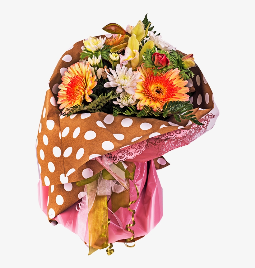 Pastel Box Vase Bouquet Flowers - Bouquet, transparent png download