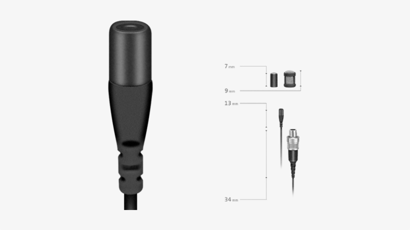 Sennheiser Mke 1 Ew 3 Ultra Small Lavaliere Microphone - Петличный Микрофон Sennheiser, transparent png download