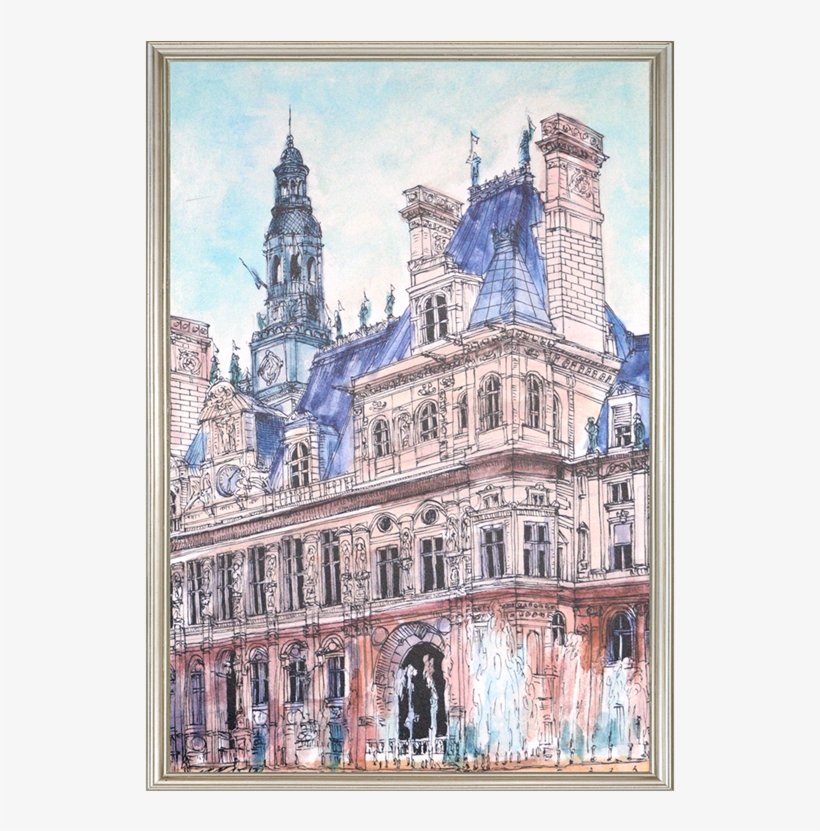 Poster Corp City Scene Viii Poster Print By Melissa, transparent png download