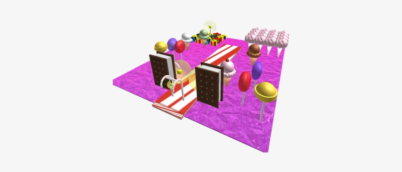 Candy Buildings - Illustration, transparent png download