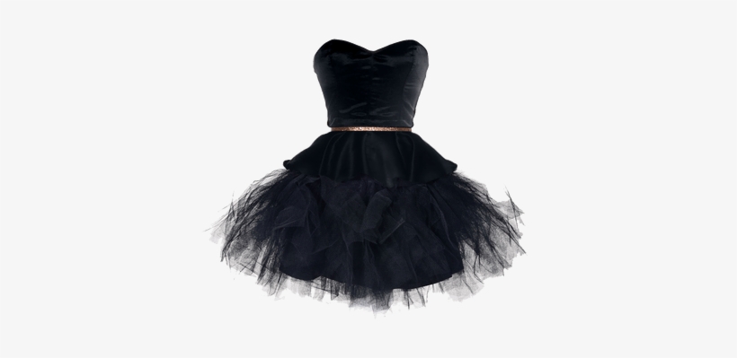 Dress Black - Black Dress Png, transparent png download