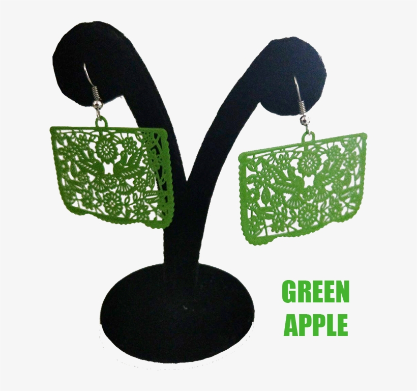Papel Picado Earrings, Palomas - Earring, transparent png download