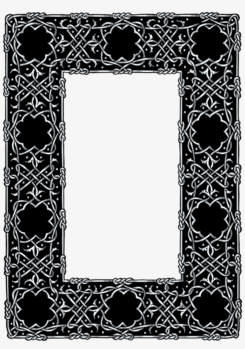 This Free Icons Png Design Of Silver Ornate Geometric, transparent png download