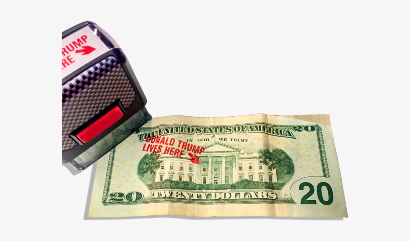 Trump Stamp - Donald Trump Lives Here Stamp, transparent png download