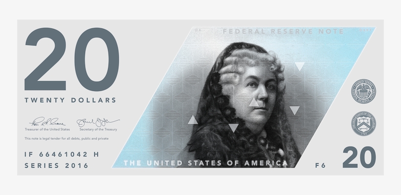 A Redesign Of The American Dollar Bills Featuring Well-known - Elizabeth Cady Stanton: Leader Of The Fight, transparent png download