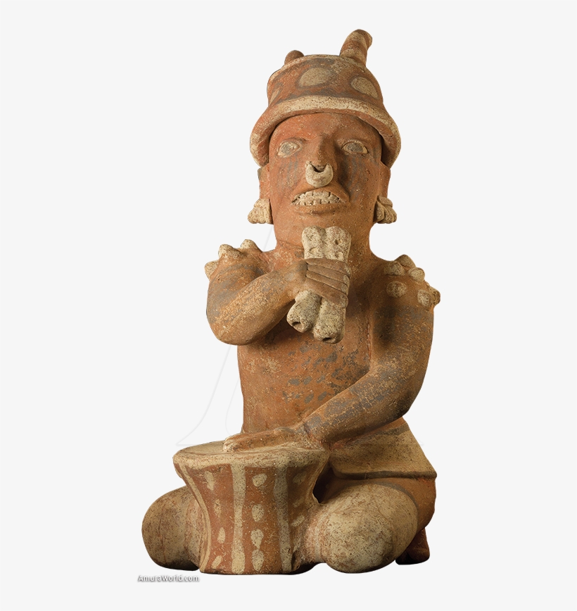 115-musico - Prehispanico Idolos De Barro, transparent png download