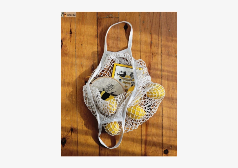 Eco Shopping Rusty Lightweight Fishnet Tote,fishnet - Pattern, transparent png download