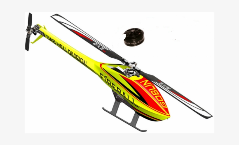 Goblin Mini Comet - Radio-controlled Helicopter, transparent png download