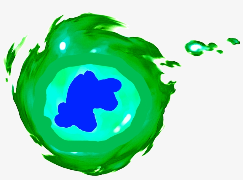 Green Fireball Shmw - Green Fireball Png, transparent png download