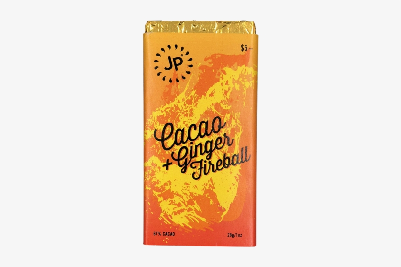 Cacao Ginger Fireball Chocolate - Chocolate, transparent png download