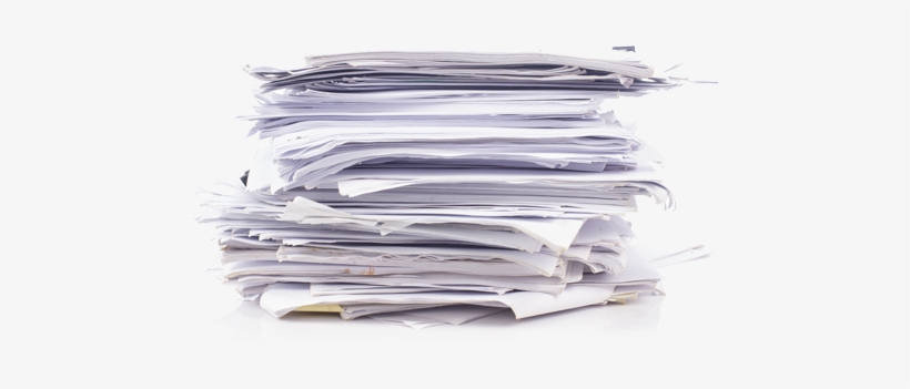 Documenttracking - Stacks Of Worksheets, transparent png download