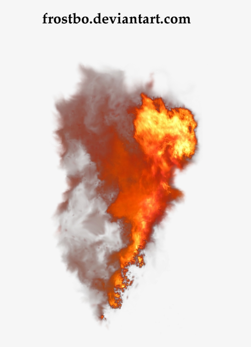 Rules For Stock Use ~ - Flames Png, transparent png download